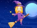 Lojë Libër për t'u ngjyrosur: Vajza e Halloween  në internet