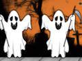 Lojë Gjeni kafkën e fantazmës së Halloween  në internet