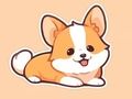 Lojë Libri i Ngjyrosjes: Corgi  në internet