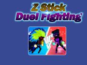 Lojë Z Stick Duel duke luftuar në internet