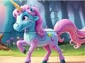 Lojë Mister Jigsaw: Magic Forest Unicorn në internet