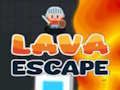 Lojë Ikja nga llava  në internet