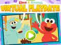 Lojë Elmo dhe Rosita's: Virtual Playdate  në internet