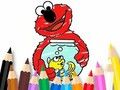 Lojë Libër Ngjyrosje: Elmo New Friend  në internet