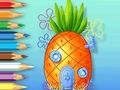 Lojë Libri i Ngjyrosjes: Pineapple-House  në internet