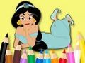 Lojë Libri i Ngjyrosjes: Princesha Jasmine  në internet