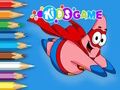 Lojë Libër për t'u ngjyrosur: Super Patrick Star  në internet