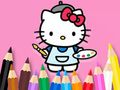 Lojë Libër Ngjyrosjeje: Hello Kitty Painting  në internet