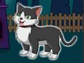 Lojë Halloween Smiley Cat Arratisjes  në internet