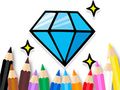 Lojë Libri i Ngjyrosjes: Shining-Diamond  në internet