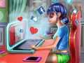 Lojë Blog i modës së vajzave me pika  në internet