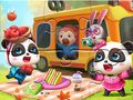 Lojë Jigsaw Puzzle: Piknik Panda e Vogël  në internet