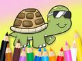 Lojë Libri i Ngjyrosjes: Syze dielli Turtle  në internet
