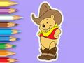 Lojë Libër për t'u ngjyrosur: Cowboy Winnie  në internet