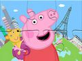 Lojë Jigsaw Puzzle: Peppa Udhëtim Rreth  në internet