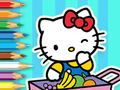 Lojë Libri i Ngjyrosjes: Hello Kitty Market  në internet