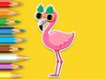 Lojë Libri i Ngjyrosjes: Flamingo  në internet