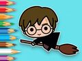 Lojë Libri i Ngjyrosjes: Flying Potter  në internet
