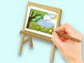 Lojë Libri i Ngjyrosjes: Tabela e Vizatimit Paysage  në internet