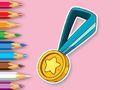 Lojë Libri i Ngjyrosjes: Medalje  në internet