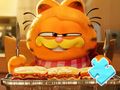 Lojë Jigsaw Puzzle: Garfield dhe Lasagna  në internet
