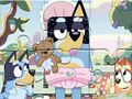 Lojë Mister Jigsaw: Koha e lojës Bluey në internet