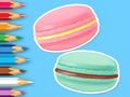 Lojë Libri i Ngjyrosjes: Macaron  në internet