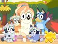 Lojë Jigsaw Puzzle: Bluey Sweet Portret në internet Lojë Jigsaw Puzzle: Bluey Sweet Portret në internet