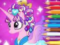 Lojë Libri i Ngjyrosjes: Princesha Pony  në internet