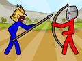 Lojë Përplasje e Mbretërisë Stickman në internet
