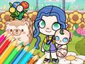 Lojë Libri i Ngjyrosjes: Avatar World Babycare  në internet