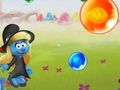 Lojë Smurfs Bubble Story në internet