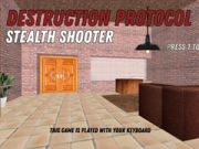 Lojë Protokolli i Shkatërrimit Stealth Shooter  në internet