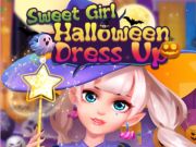 Lojë Vajza e ëmbël Halloween Fustani në internet