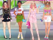 Lojë Makeover Moda e ekipit të vajzave të kolegjit në internet Lojë Makeover Moda e ekipit të vajzave të kolegjit në internet