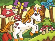 Lojë Unicorn Gjeni Dallimet  në internet