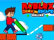Lojë Roblox Draw për të shpëtuar në internet në internet