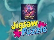 Lojë Anime Wolf Jigsaw Puzzles në internet