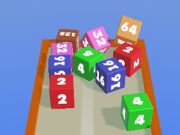 Lojë Bashkoni Kubet 2048 3D në internet