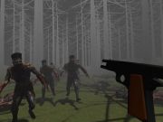 Lojë Zombies në një pyll  në internet