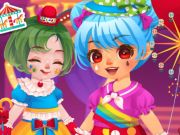 Lojë Toddie clowncore në internet