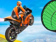 Lojë Gara me Moto Stunt  në internet