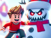 Lojë Mister Jigsaw: Beteja e Snowbox Roblox në internet