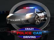 Lojë Vozitja e çmendur e makinës së policisë në internet Lojë Vozitja e çmendur e makinës së policisë në internet