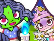 Lojë Mister Jigsaw: Elphaba dhe Glinda  në internet