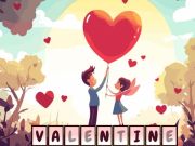 Lojë Alphawords të fshehura të Shën Valentinit  në internet