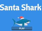 Lojë Santa Shark në internet