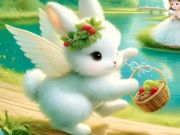 Lojë Mister Jigsaw: Angel Bunny  në internet