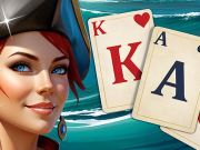 Lojë Solitaire Klondike Treasure Island në internet