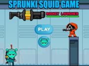Lojë Sprunki Squid Game Rocket Launcher në internet